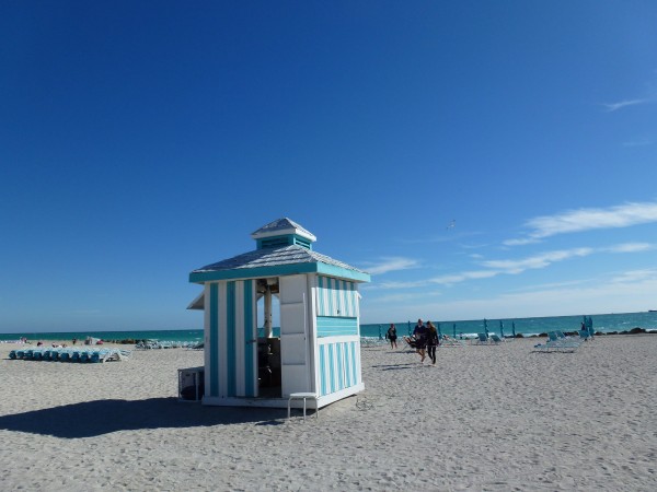 Beach Hut on Miami Beach