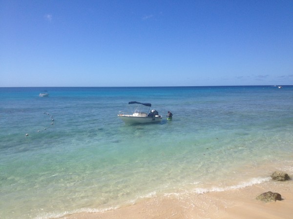 Boat trip from The Club Barbados