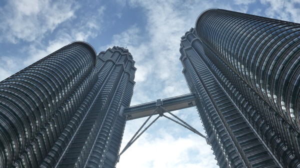 Underneath the Petronas Towers