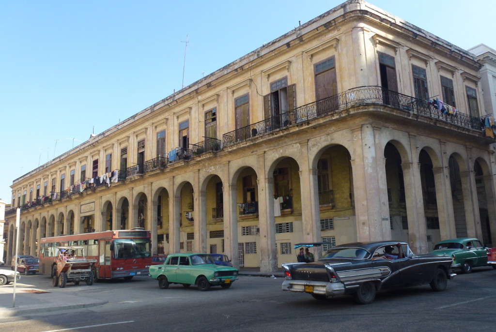 Corner of Parque Central, Havana, Cuba