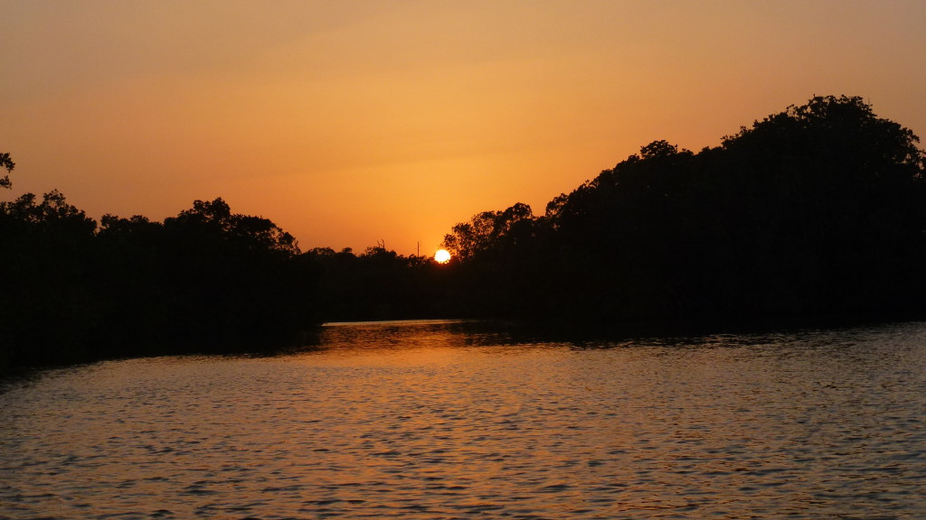 Sunset on River Gambia