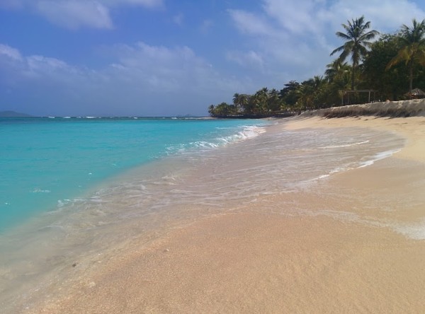 First glimpse of Palm Island