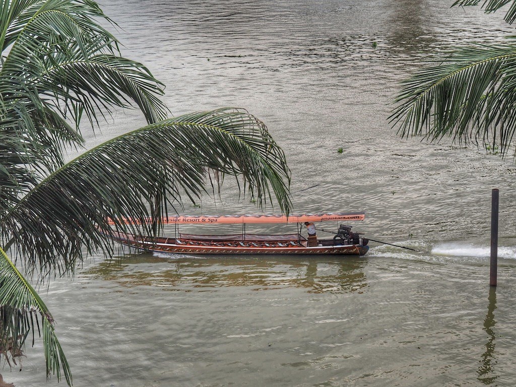 Tranquil views from Anantara Riverside Bangkok Resort