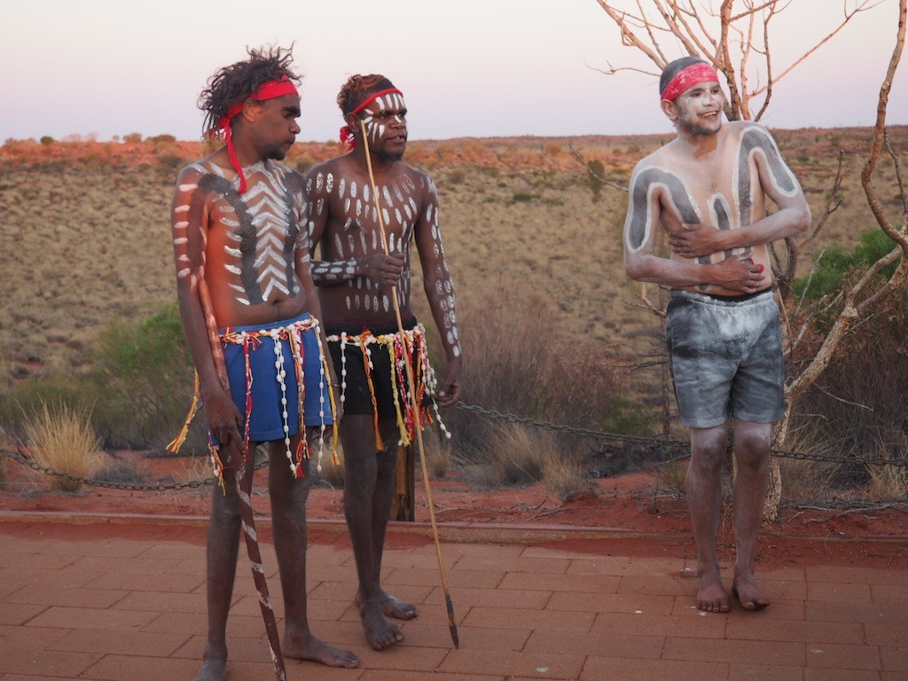 The evening begins with a traditional Indigenous dance