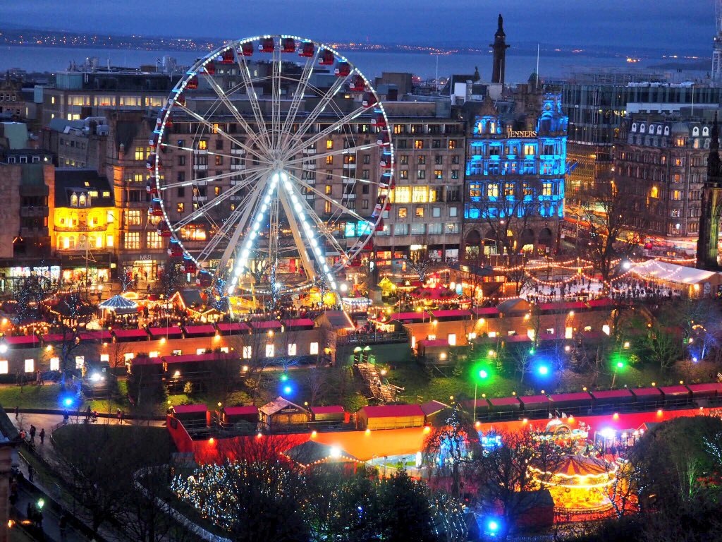 The streets of Edinburgh become one big party