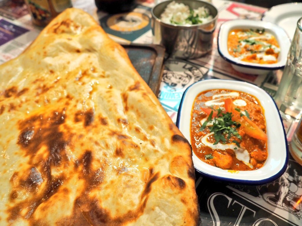 The biggest and bestest naan bread ever