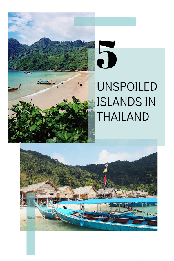 5 unspoiled islands in Thailand