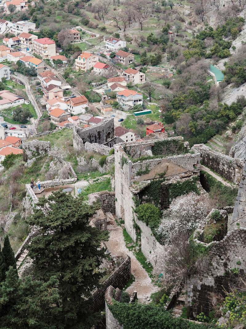 Kotor fortress hike