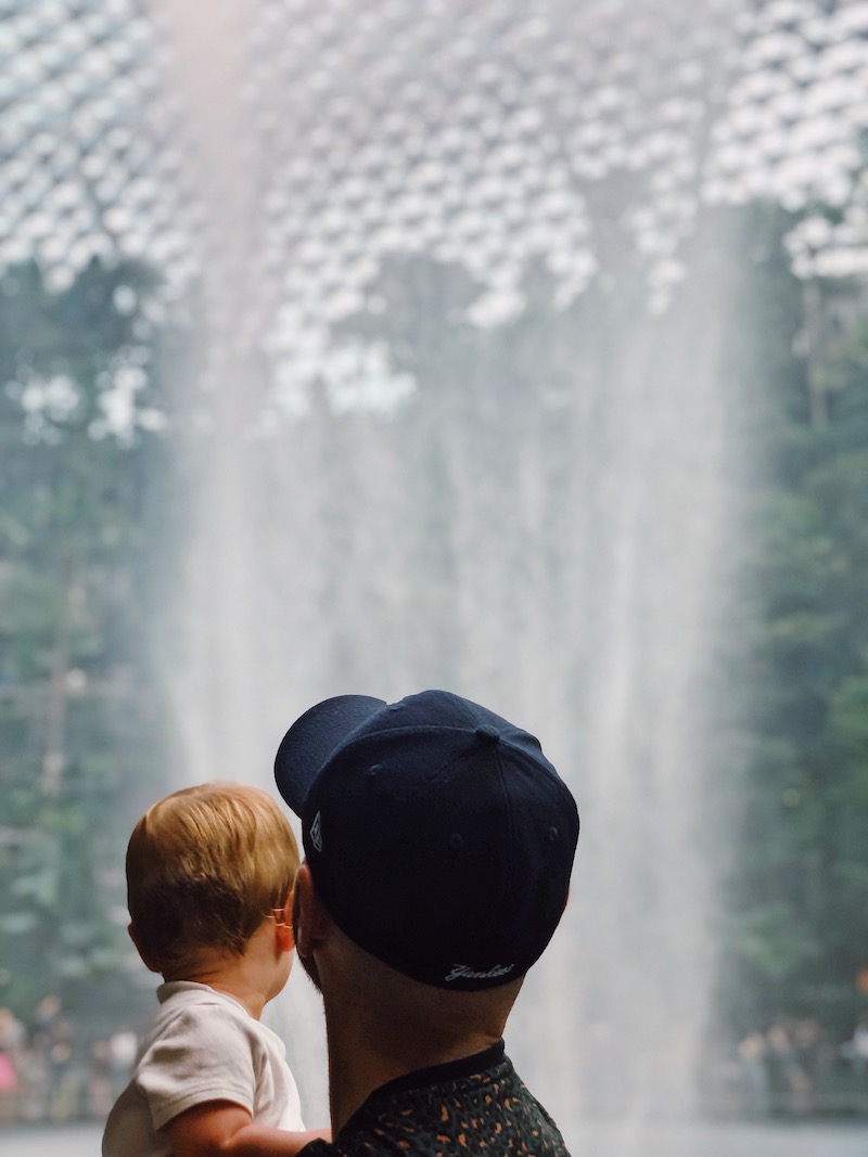 Jewel Changi Airport Waterfall