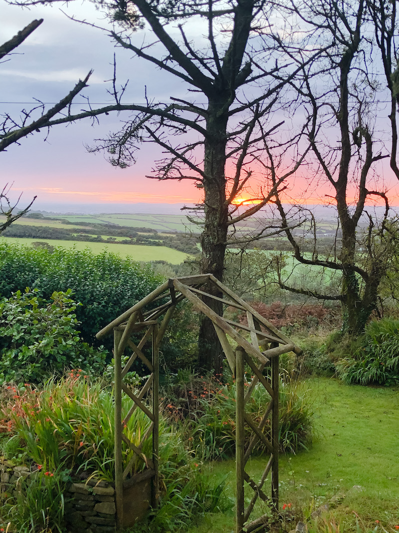 Scand cabin near St Ives Cornwall