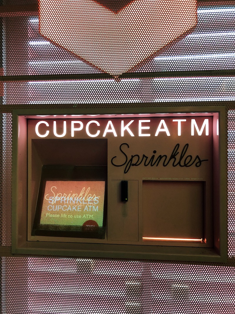 Sprinkles cupcake ATM Las Vegas