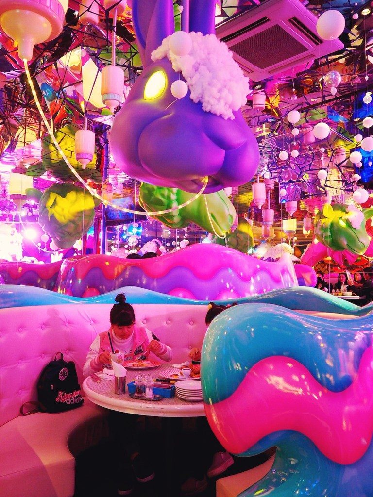 Best table at Kawaii Monster Cafe Tokyo