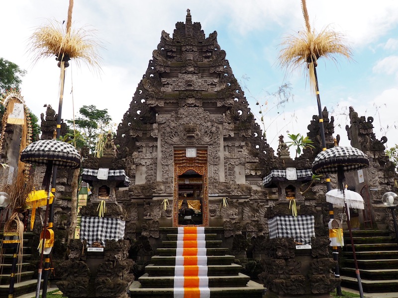 The Payangan village temple near Alila Ubud