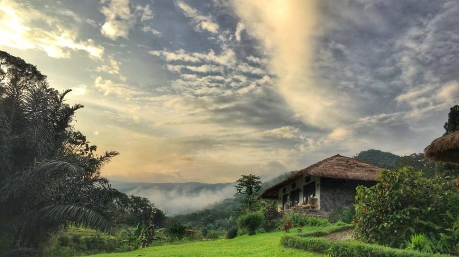 The Kelimutu Crater Lakes Ecolodge. Image source.