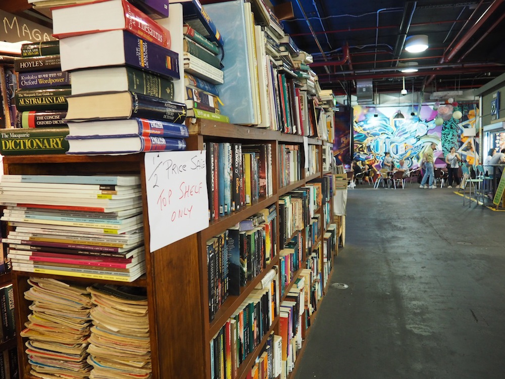 A food market with books and booze gets the thumbs up from me