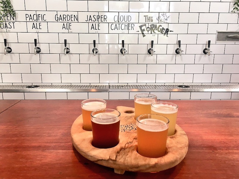 Beer tasting paddle just $10 at Stone & Wood.