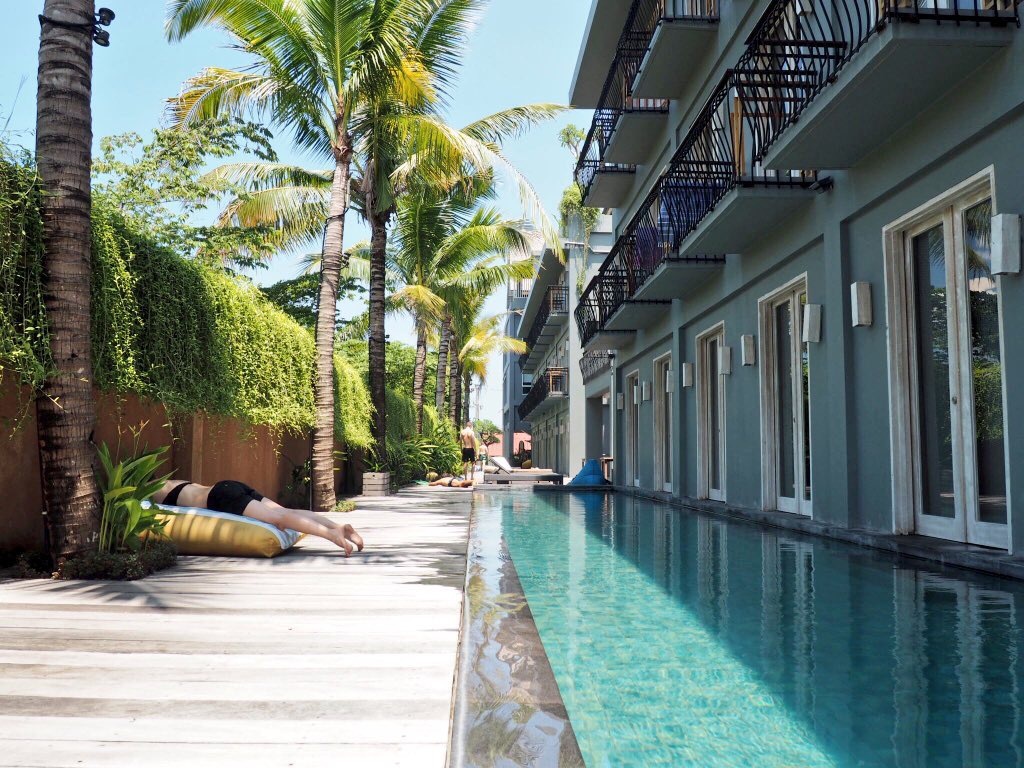 Poolside at Frii Bali Echo Beach