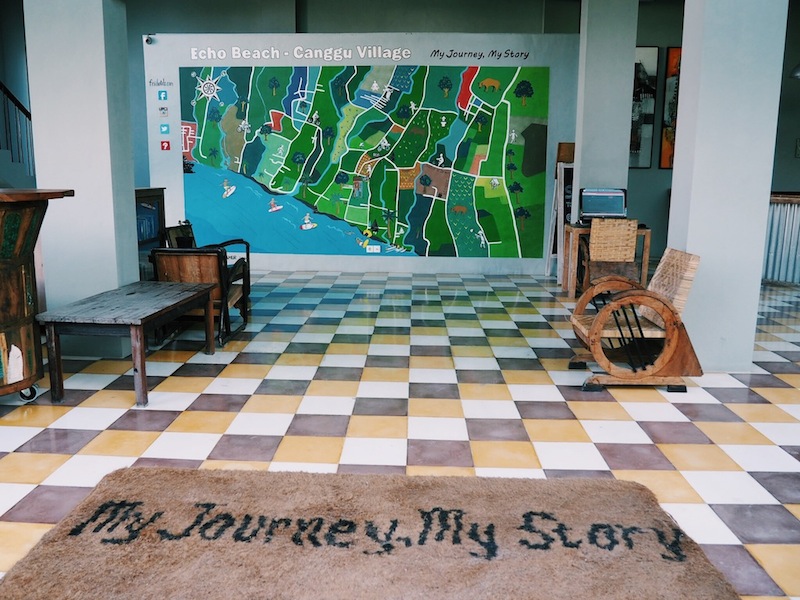 The hotel's motto: My Journey, My Story