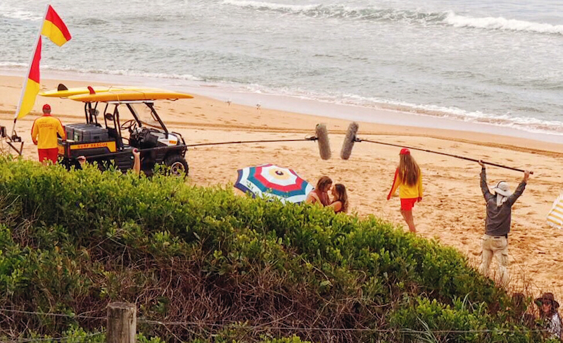 The Home & Away crew in Palm Beach