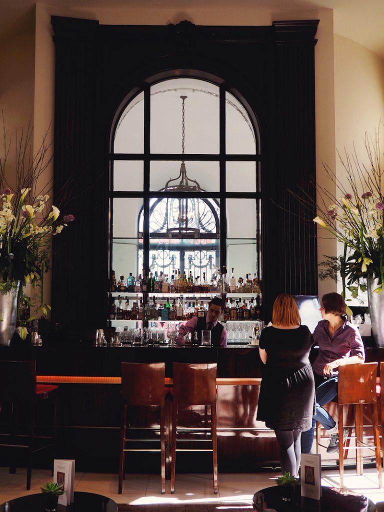 Drinks in the Lobby Bar at One Aldwych