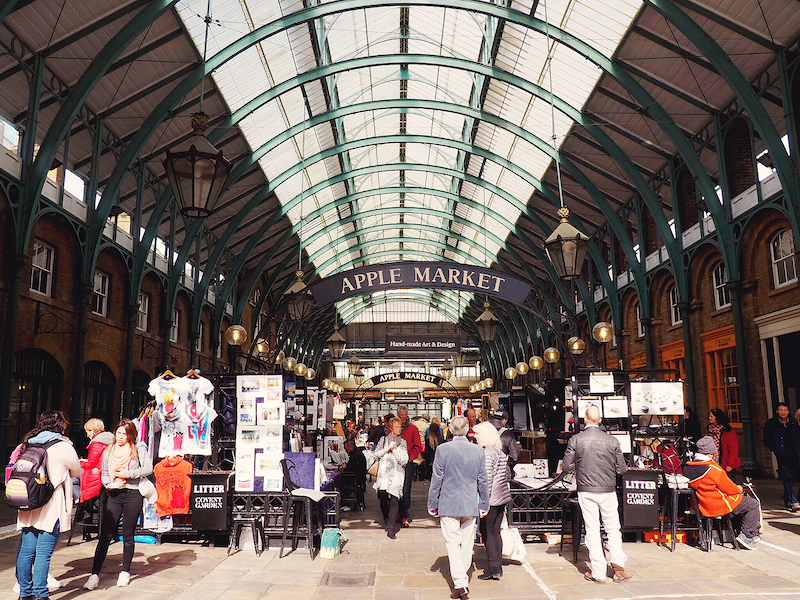 Wandering around Covent Garden London