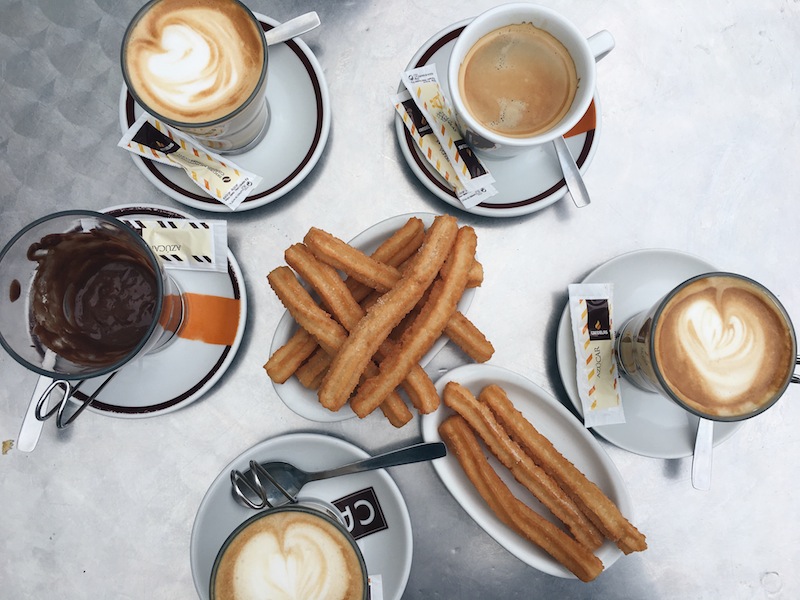 A table full of treats costs less than 7 Euro in Galicia