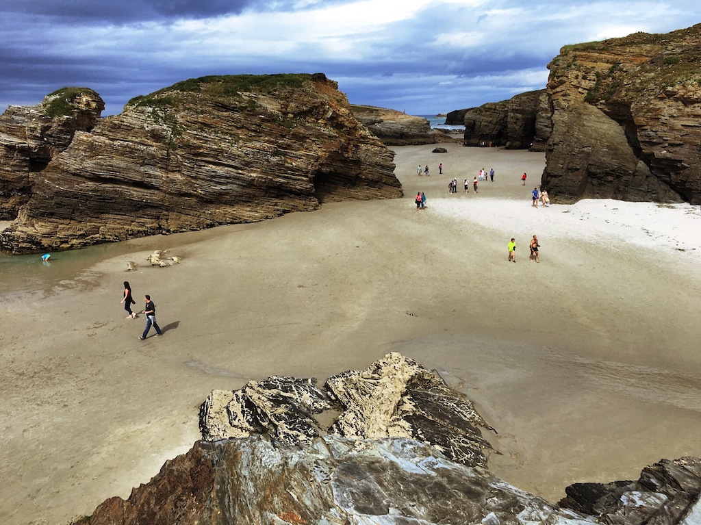 It gets busier here in the summer and you require a permit to enter the beach