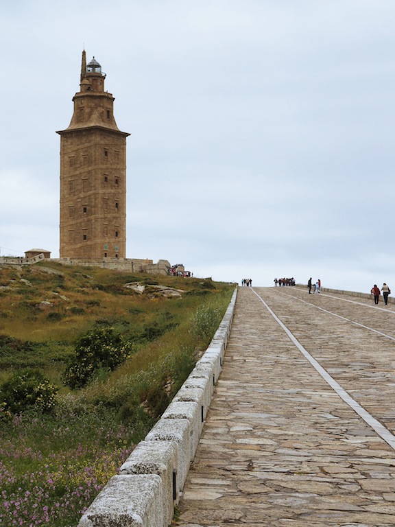 The World Heritage Listed lighthouse - Tower Of Hercules