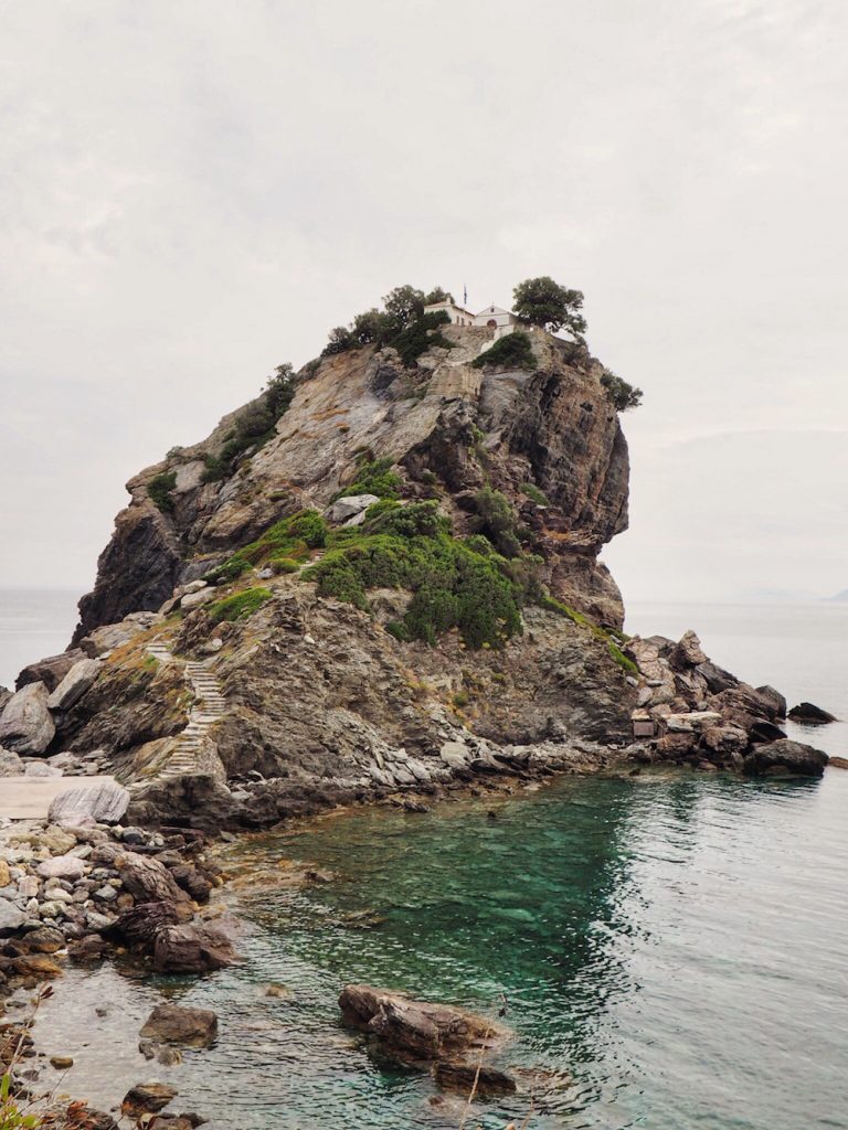 Ag.Ioannis is known as the Mamma Mia Chapel in Skopelos