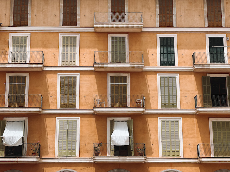 Buildings in Palma de Mallorca