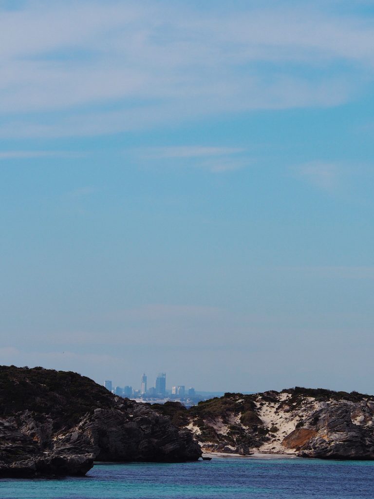 Perth CBD in the distance