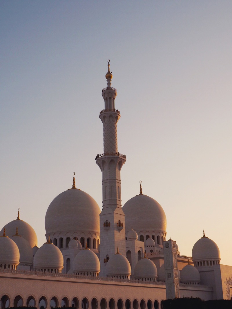 Sheikh Zayed Grand Mosque in Abu Dhabi