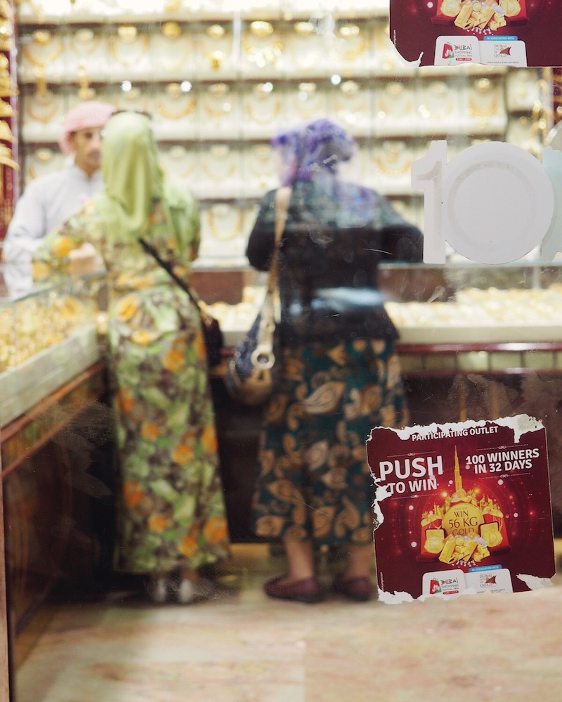 Ladies shopping in the Gold Souk Old Dubai