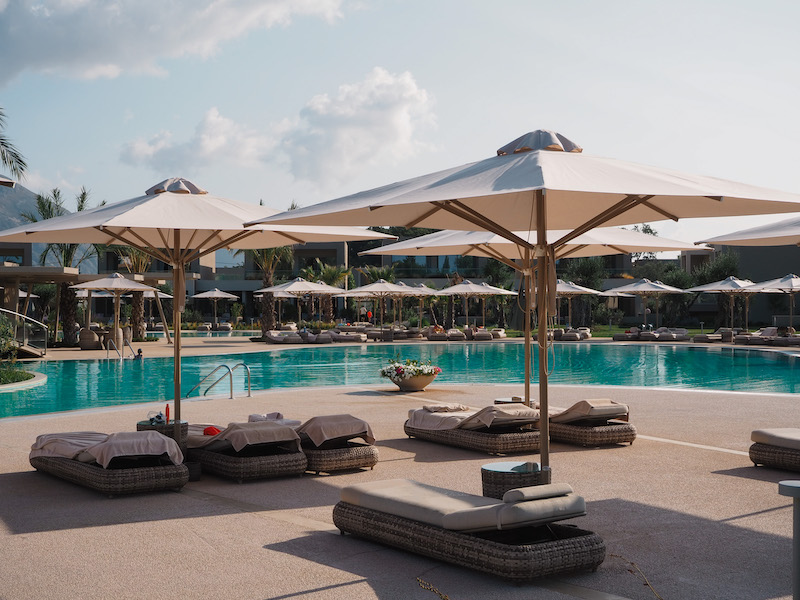 Pool at Ikos Odisia Resort Corfu 