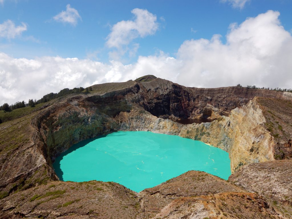 Kelimutu Crater Flores. Image source.