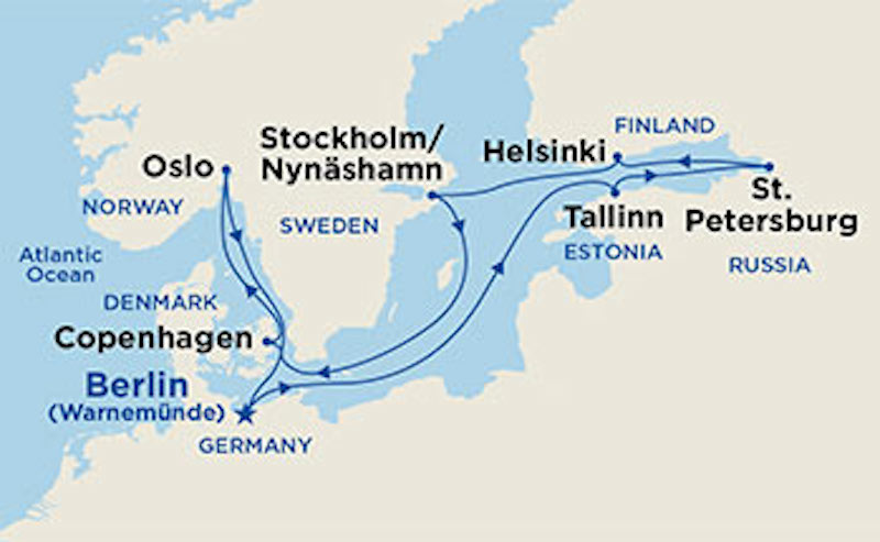 Regal Princess Scandinavia & Russia cruise