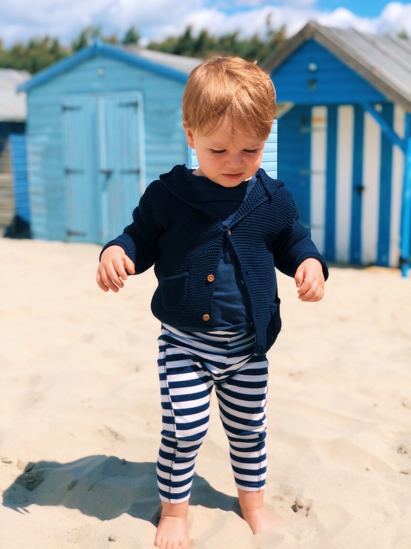 Day out with a toddler at West Wittering Beach West Sussex