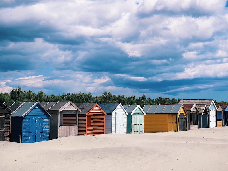 Beach huts at West Wittering Beach