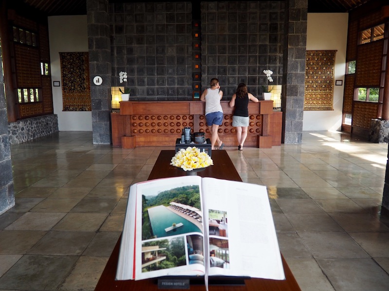 Lobby at Alila Ubud