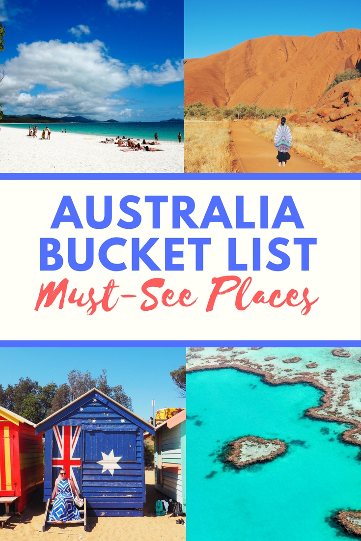 Australia bucket list - places and experiences you must not miss