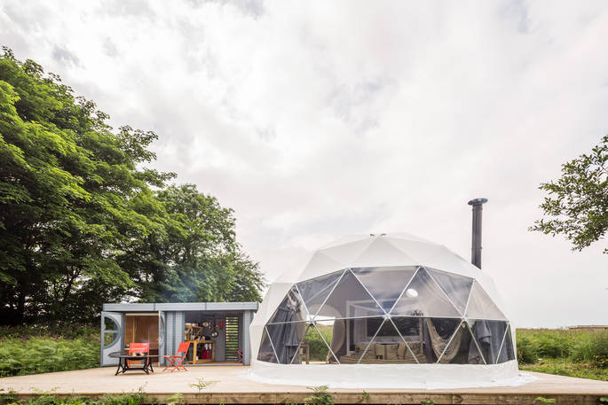 Eyl Geodome in Cornwall by Canopy & Stars