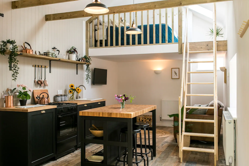 A chic cowshed conversion in Cornwall