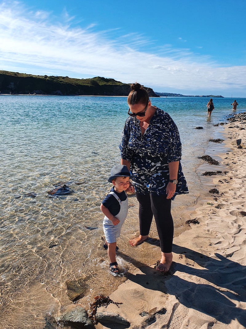 Cornwall with a toddler