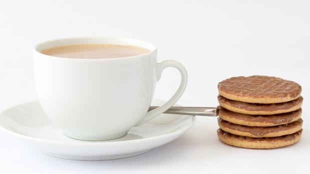 You can't beat a good British cup of tea and biscuit