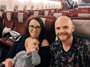 Flying to Australia with a baby