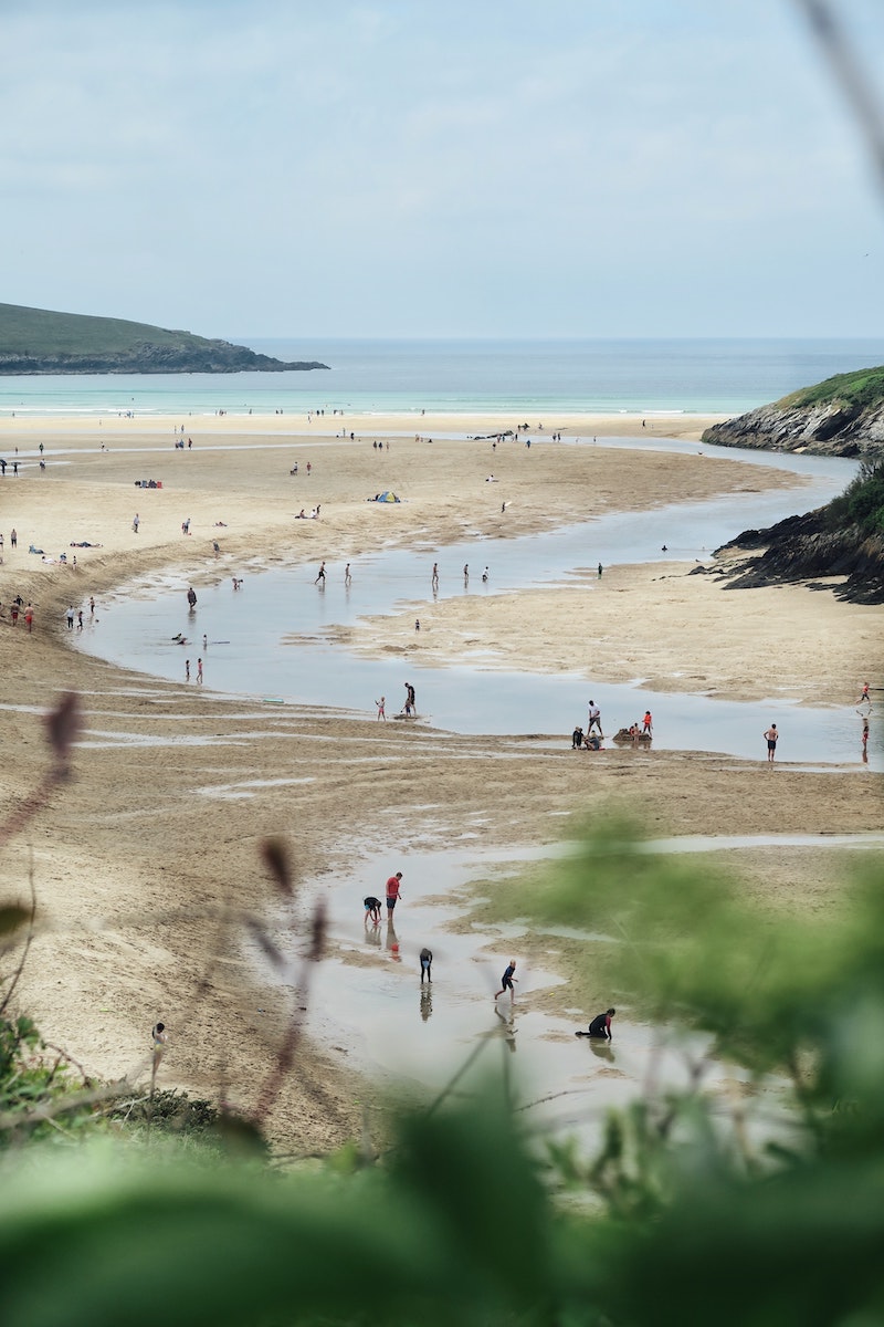 Crantock Beach by George Hiles