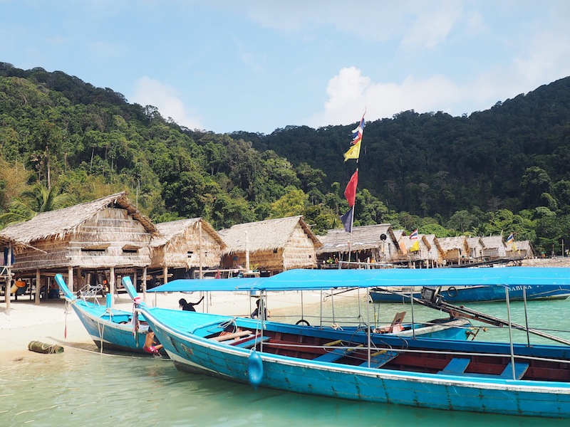 Visiting the Moken Sea Gypsy Village on a daytrip to the Surin Islands