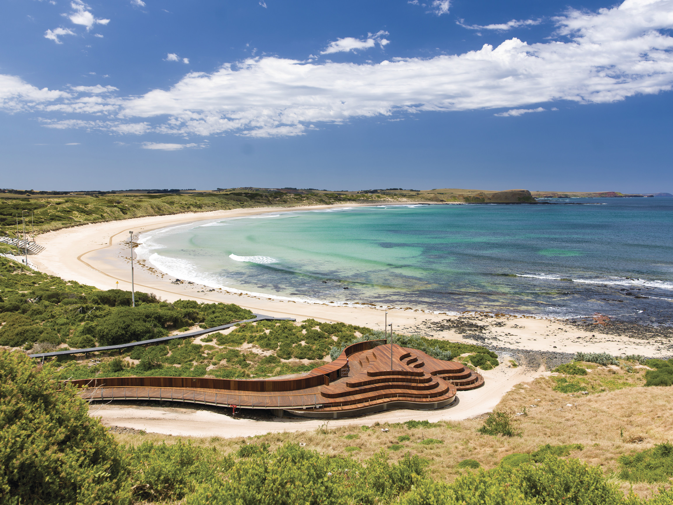 Penguin Parade viewing platform